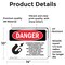 Signmission Safety Culture Sign, 14 in Width, Vinyl Decal, Rectangle OS-2PACK-DS-D-1014-L-1702 - alternate 2